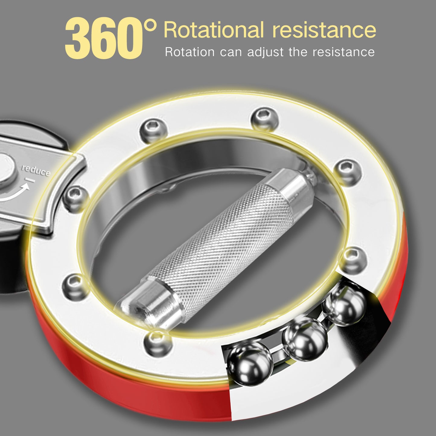【Red】Spinning Rotator Burn Machine