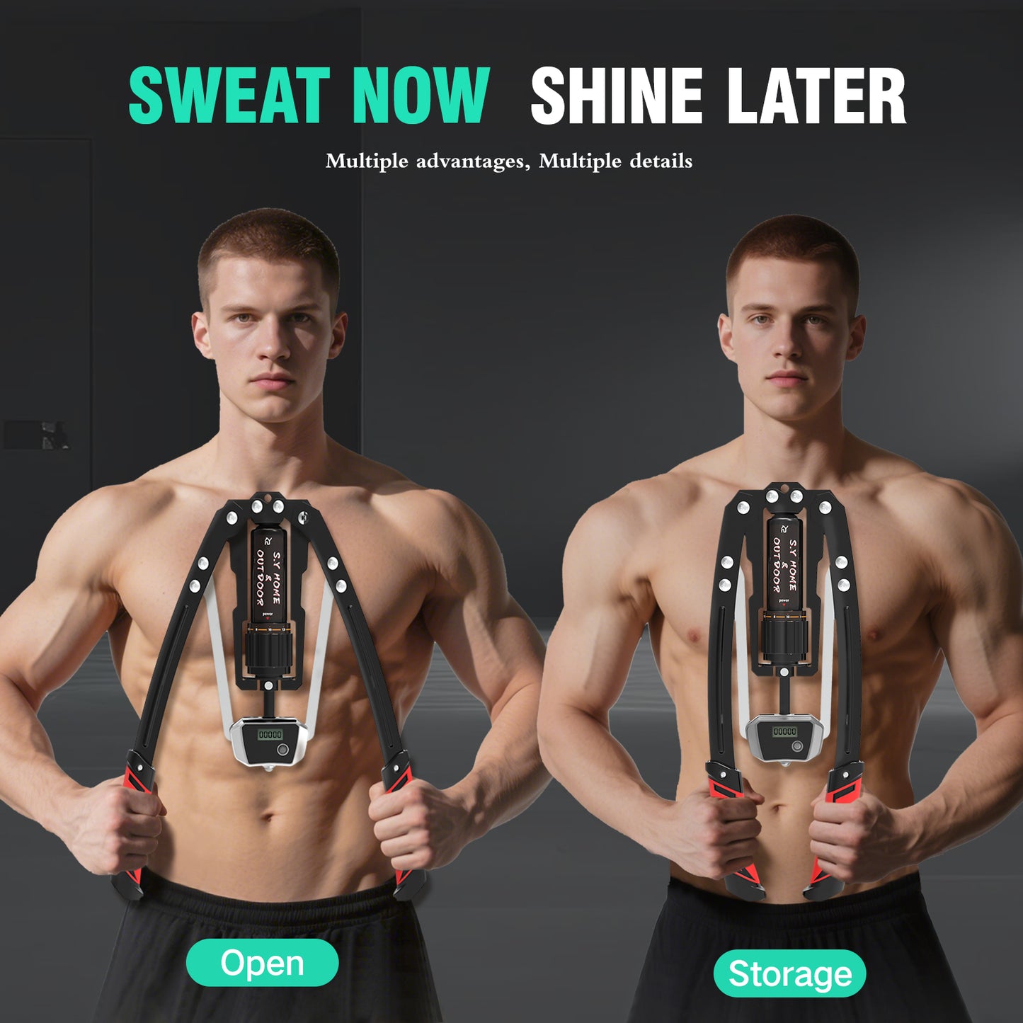 【Red】S.Y. Hydraulicarm Exerciser