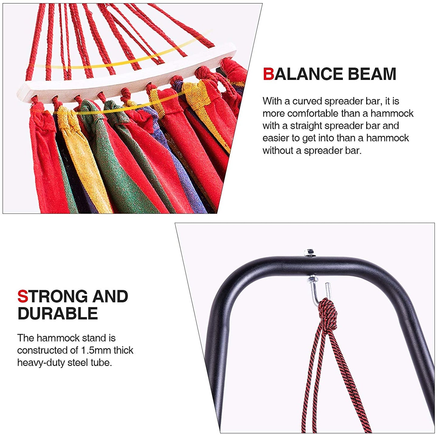 Portable Outdoor Hammock with Stand