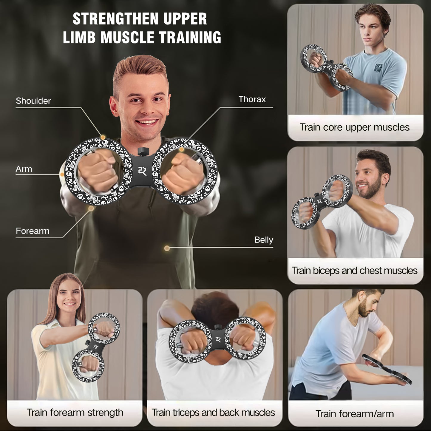 【SKULL】Spinning Rotator Burn Machine