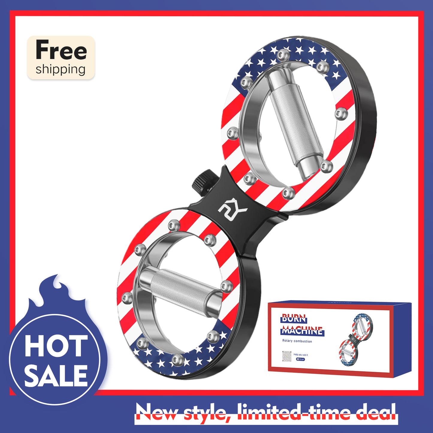 【FLAG】Spinning Rotator Burn Machine