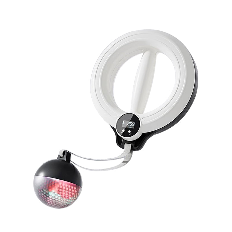 【White+RGB Lighting】RotatingHoop