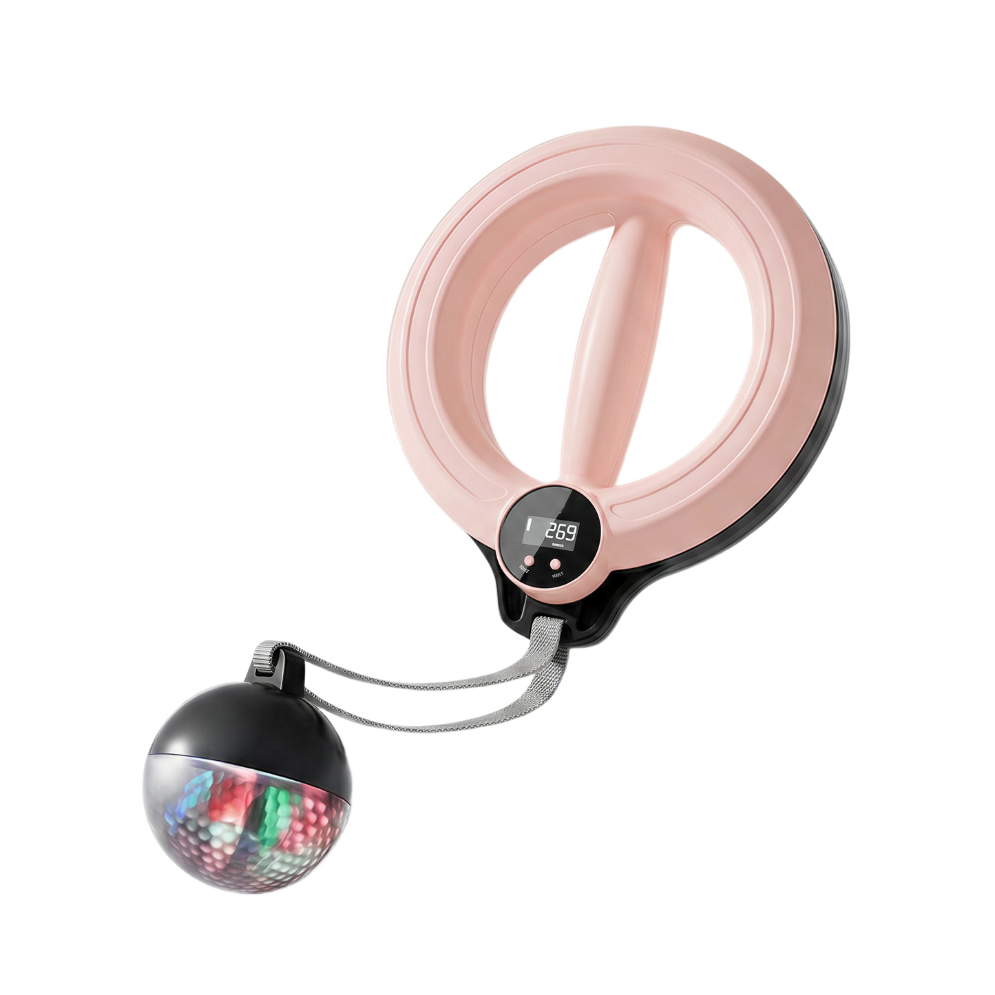 【Pink+RGB Lighting】RotatingHoop