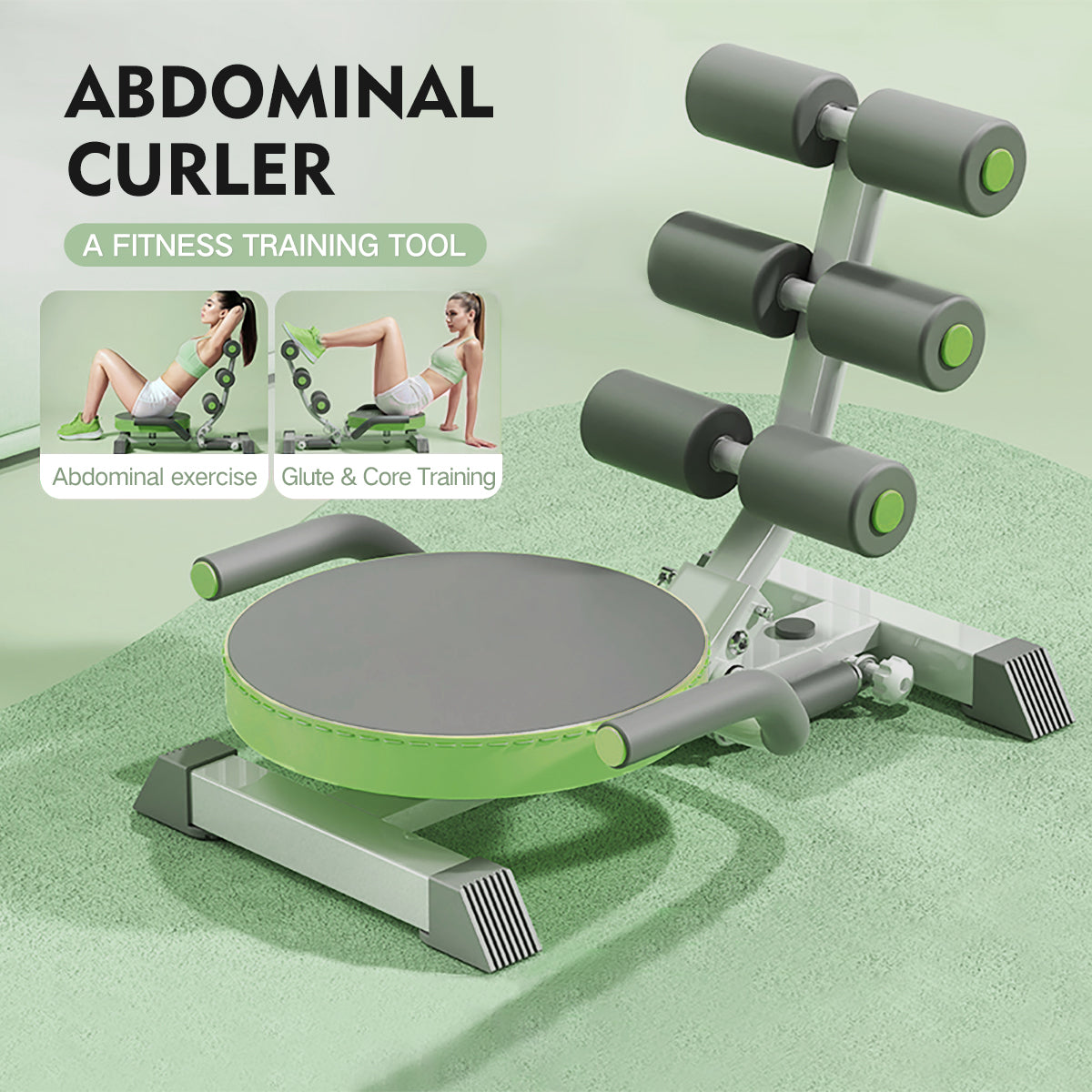 【Green】Abdominal curler