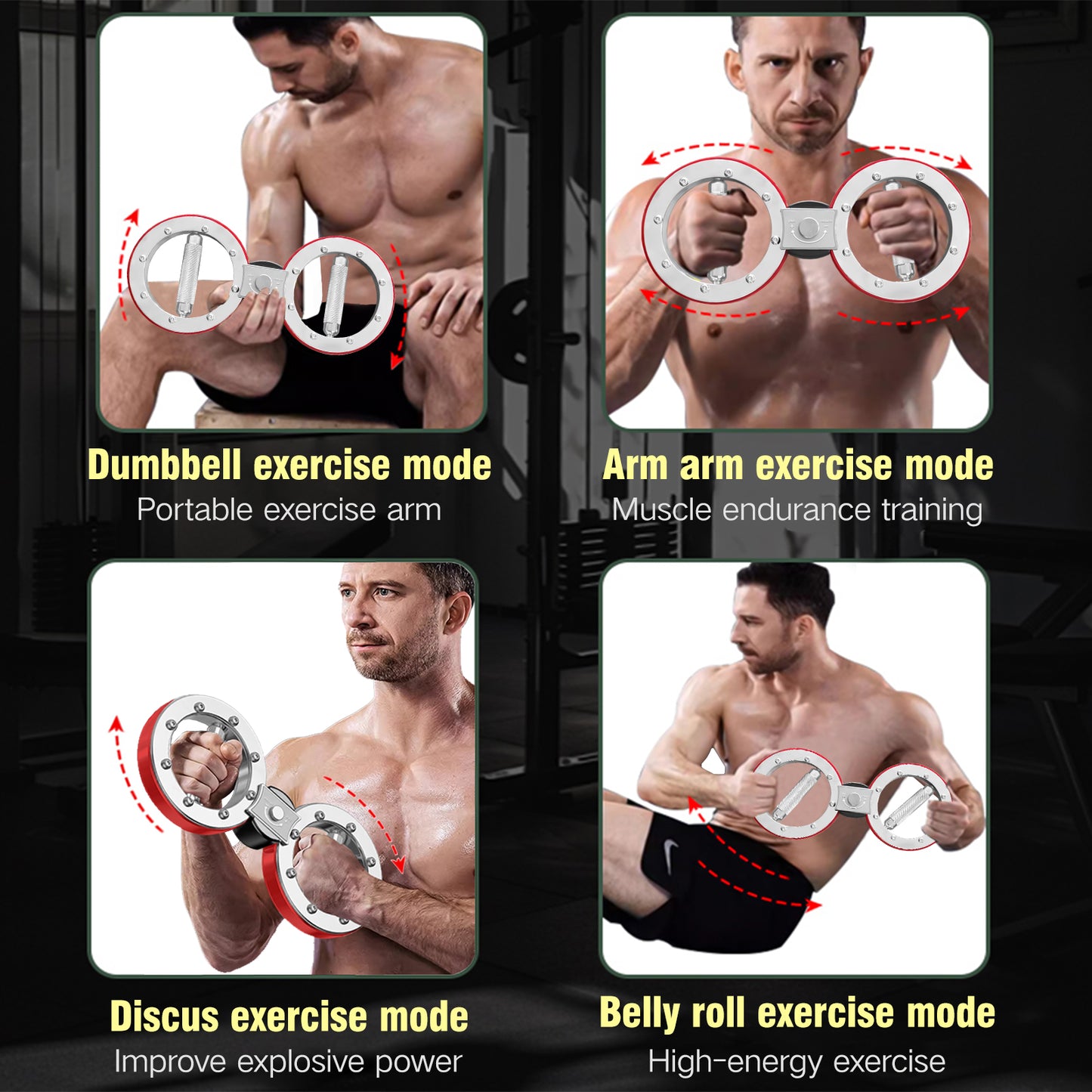 【Red】Spinning Rotator Burn Machine