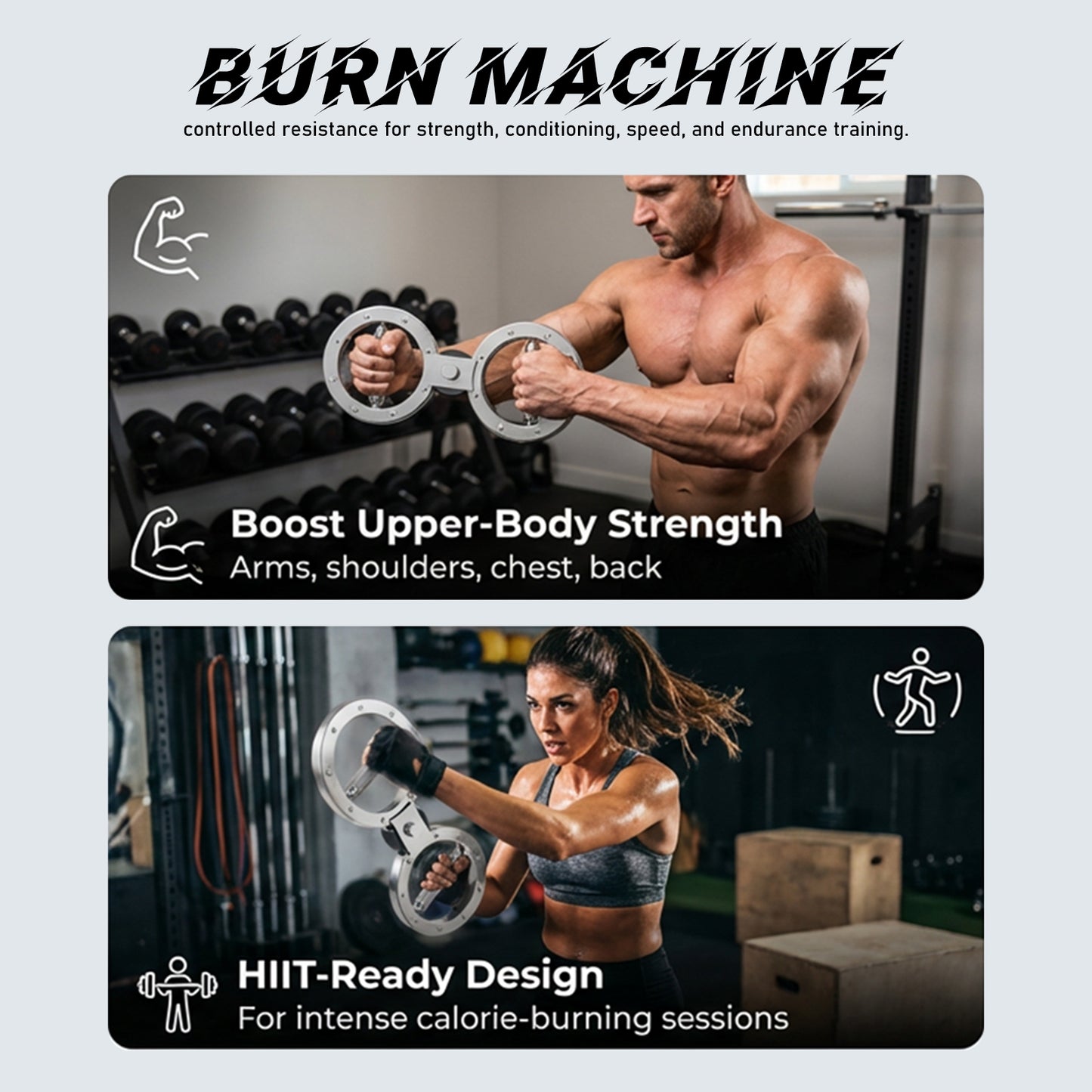 【CLASSIC】 Spinning Rotator Burn Machine  12LB