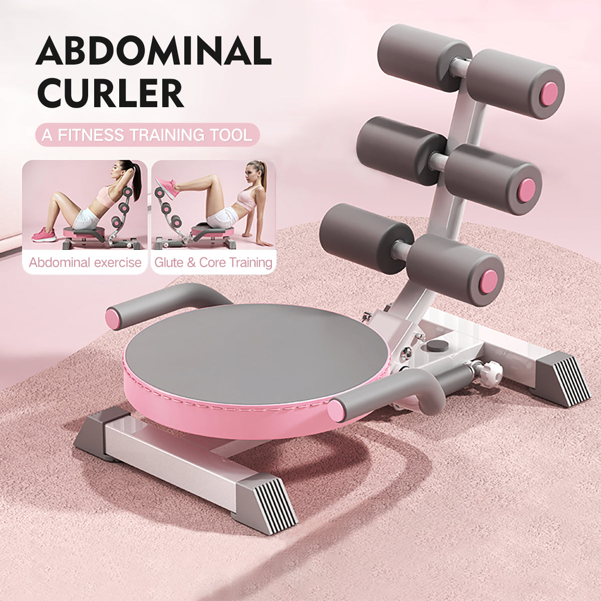 【Pink】Abdominal curler
