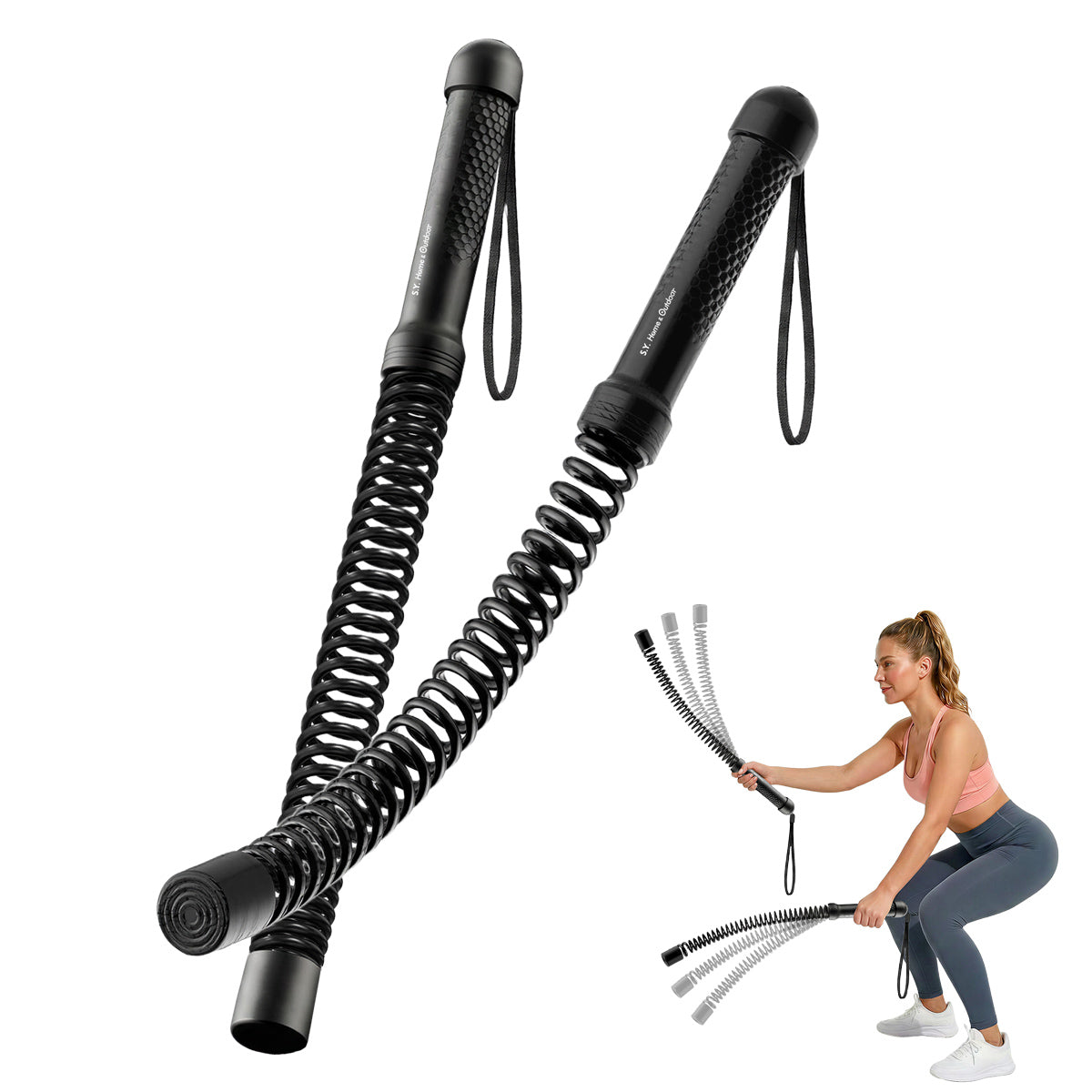 【Black】Fitness Rod