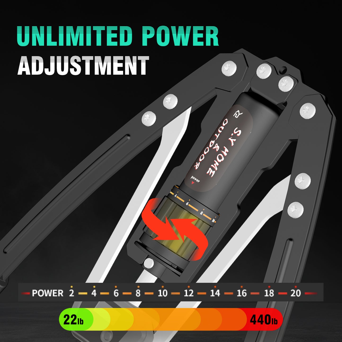 【Red】S.Y. Hydraulicarm Exerciser