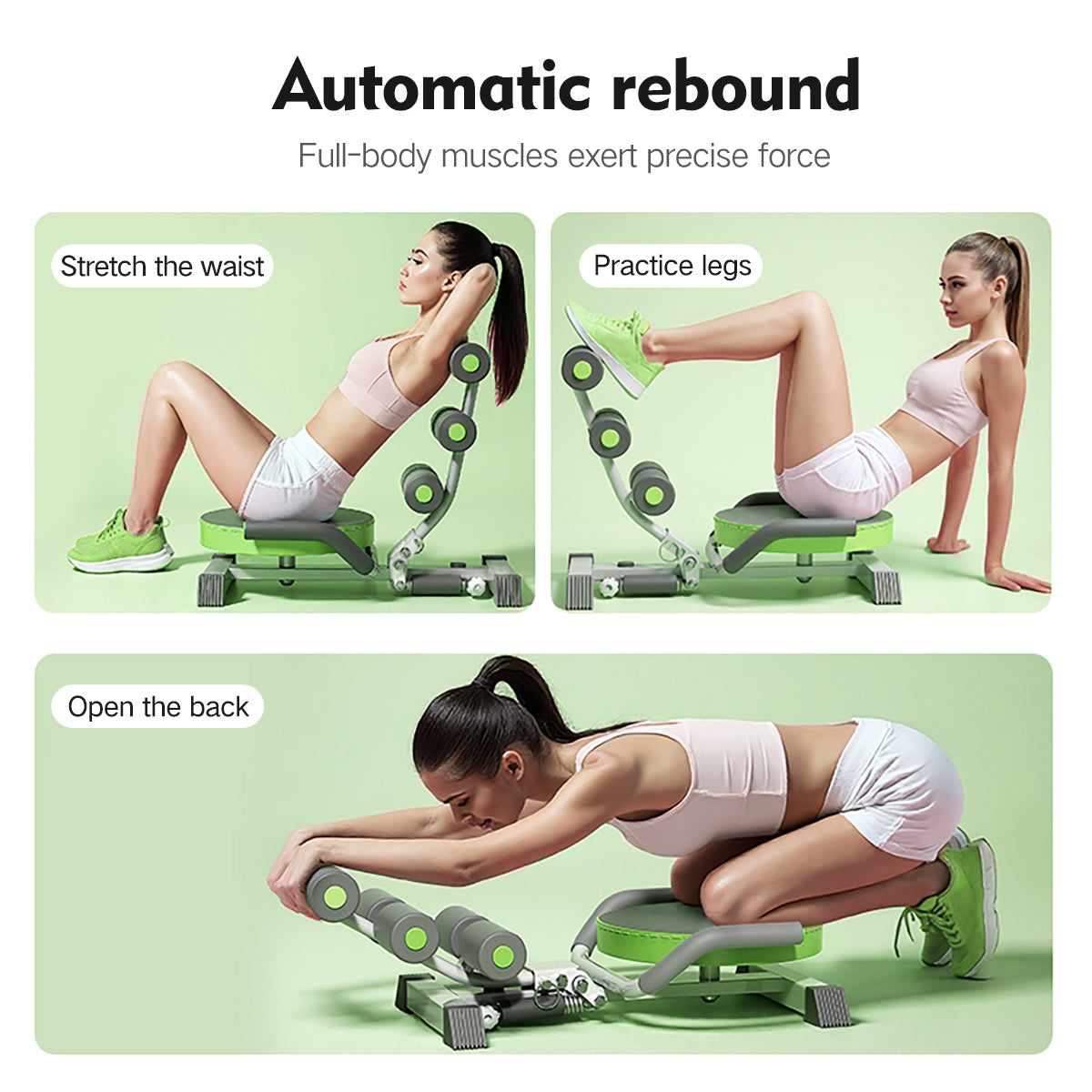 【Green】Abdominal curler