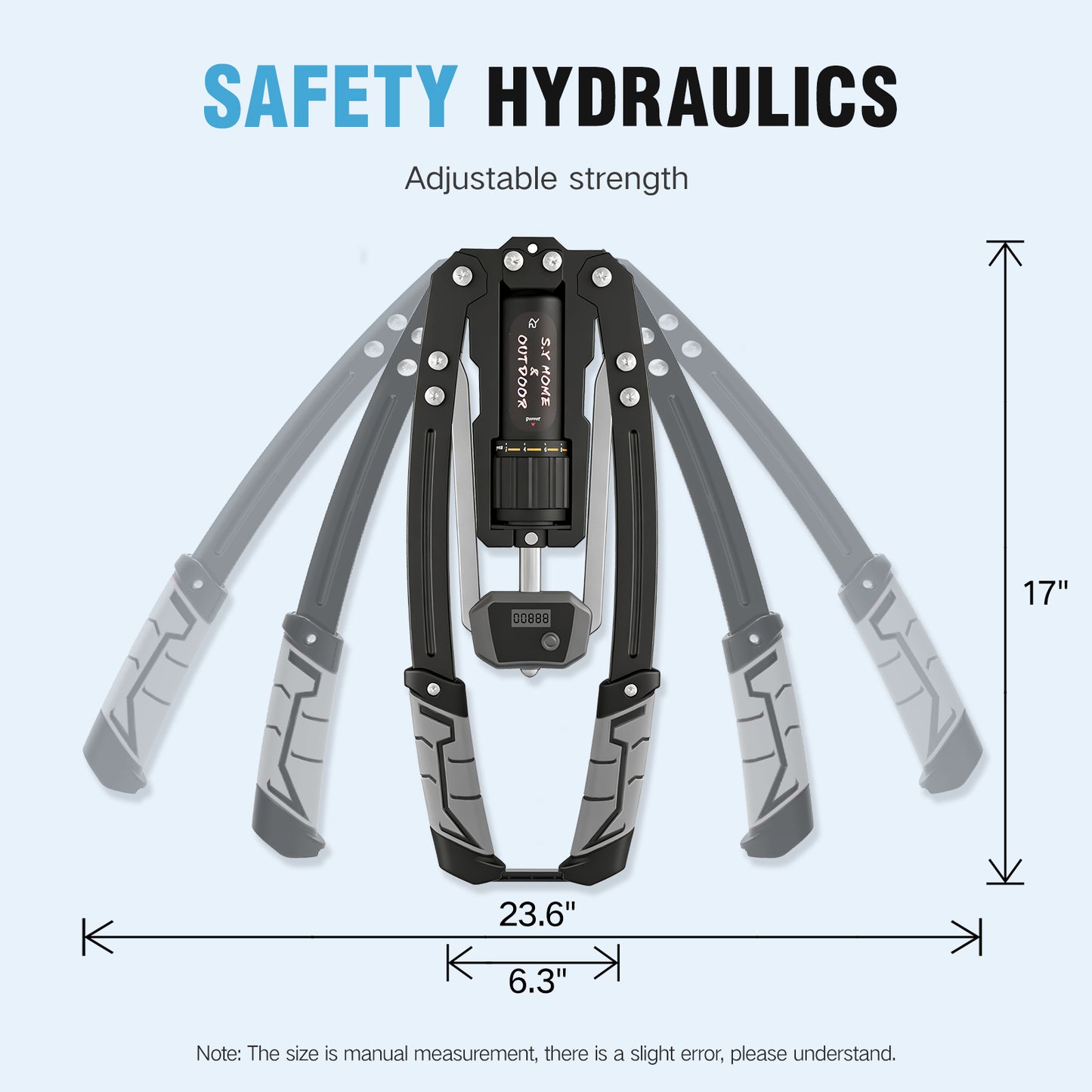 【Grey】S.Y. Hydraulicarm Exerciser