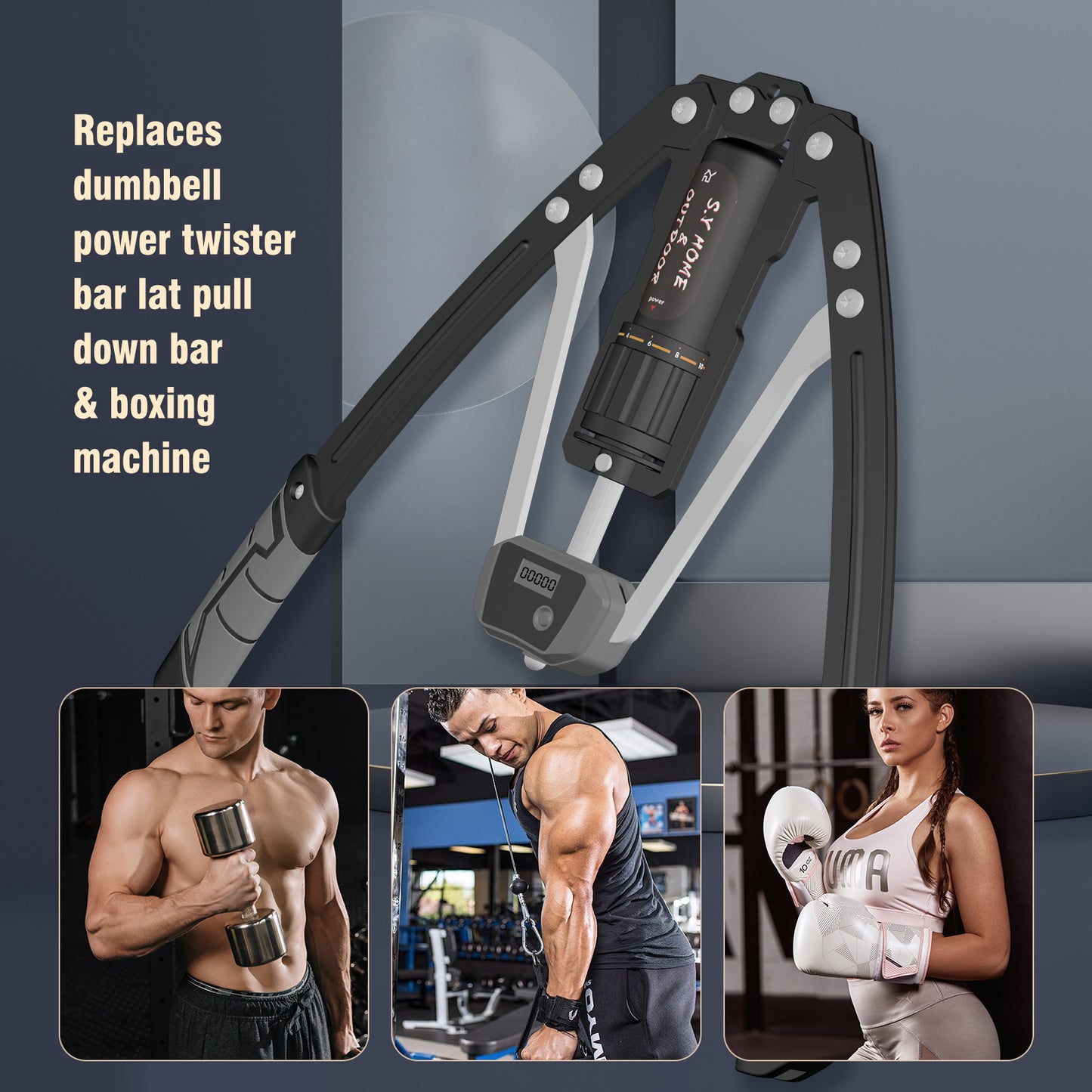 【Grey】S.Y. Hydraulicarm Exerciser