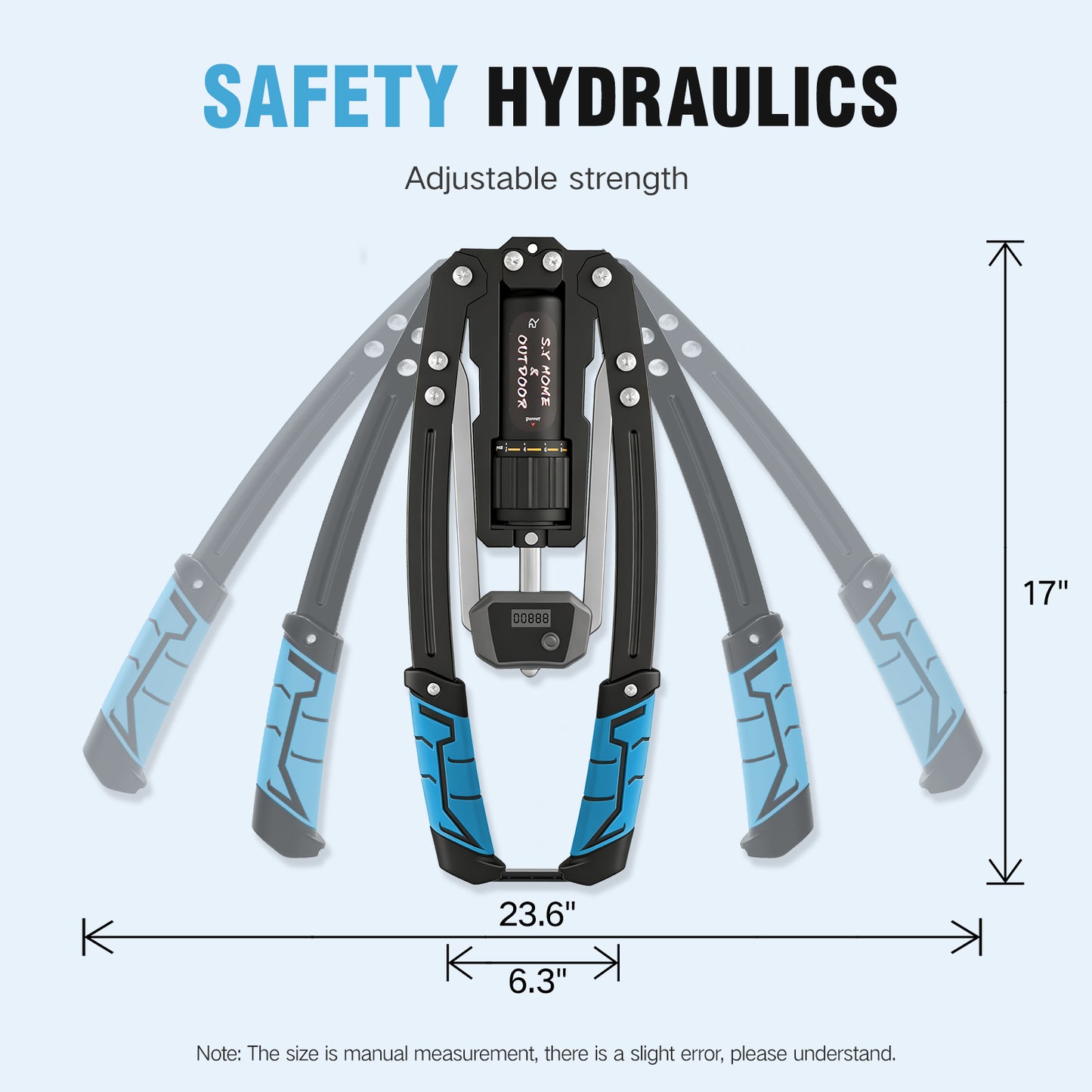 【Blue】S.Y. Hydraulicarm Exerciser