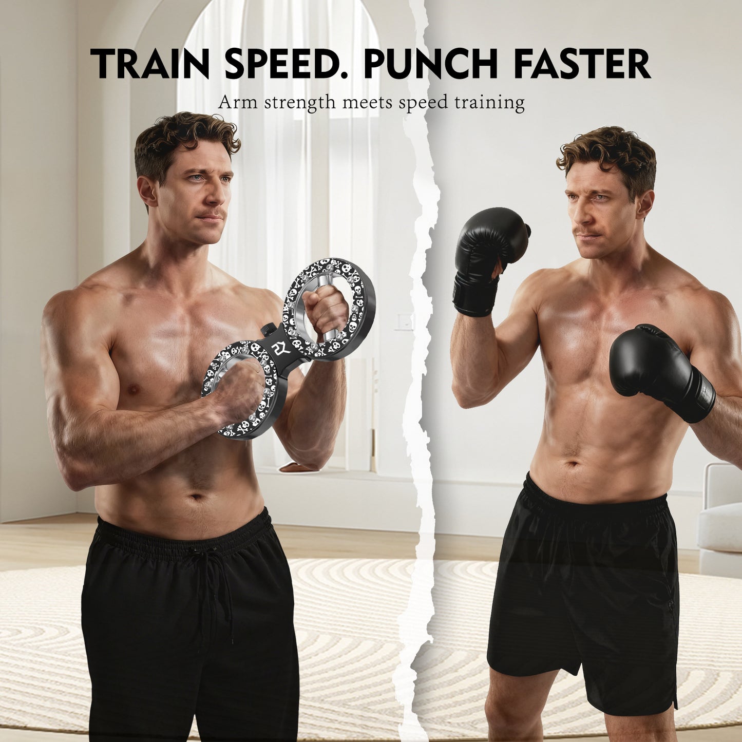 【SKULL】Spinning Rotator Burn Machine