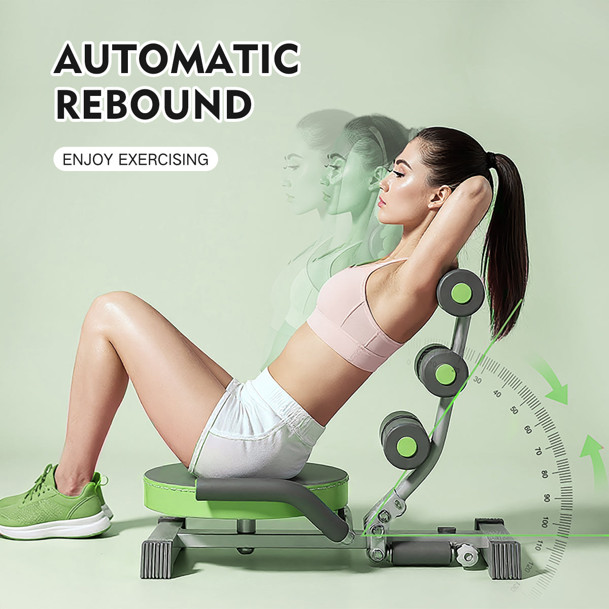 【Green】Abdominal curler