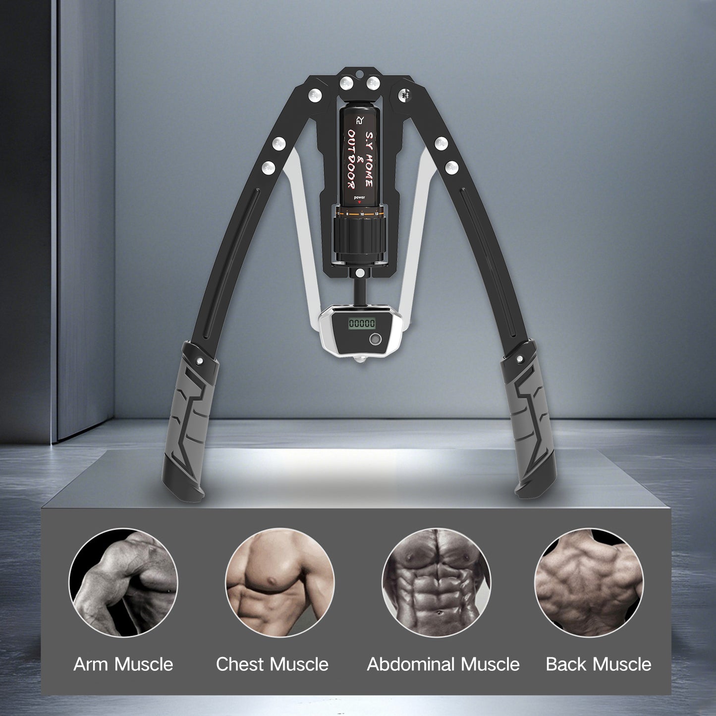 【Grey】S.Y. Hydraulicarm Exerciser