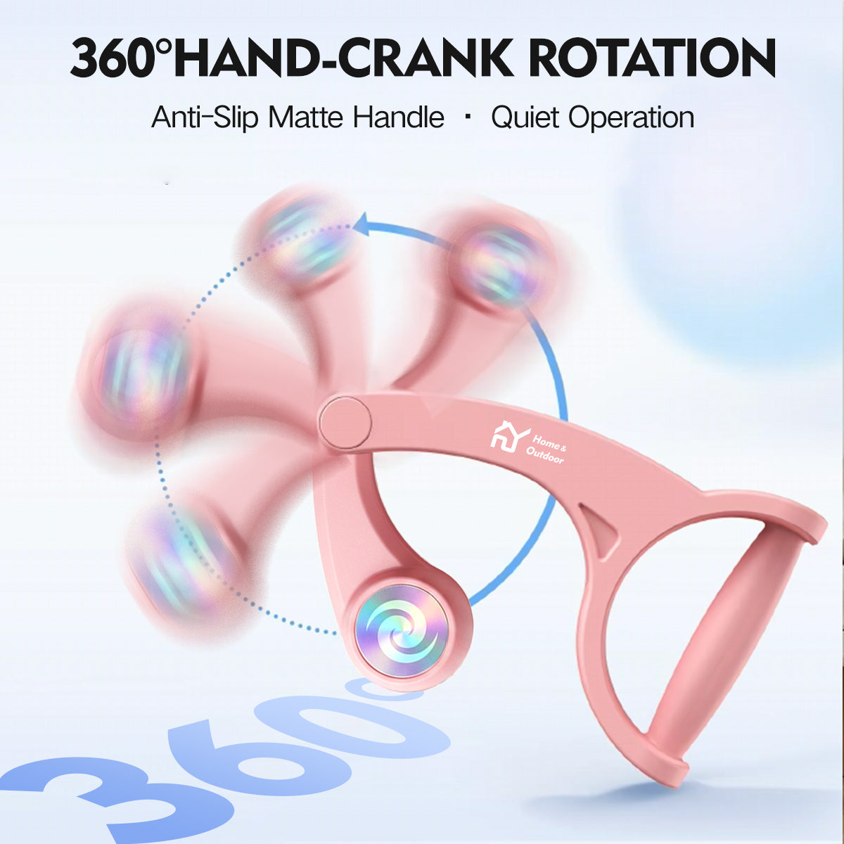 【Pink】Rotating Battle Rope