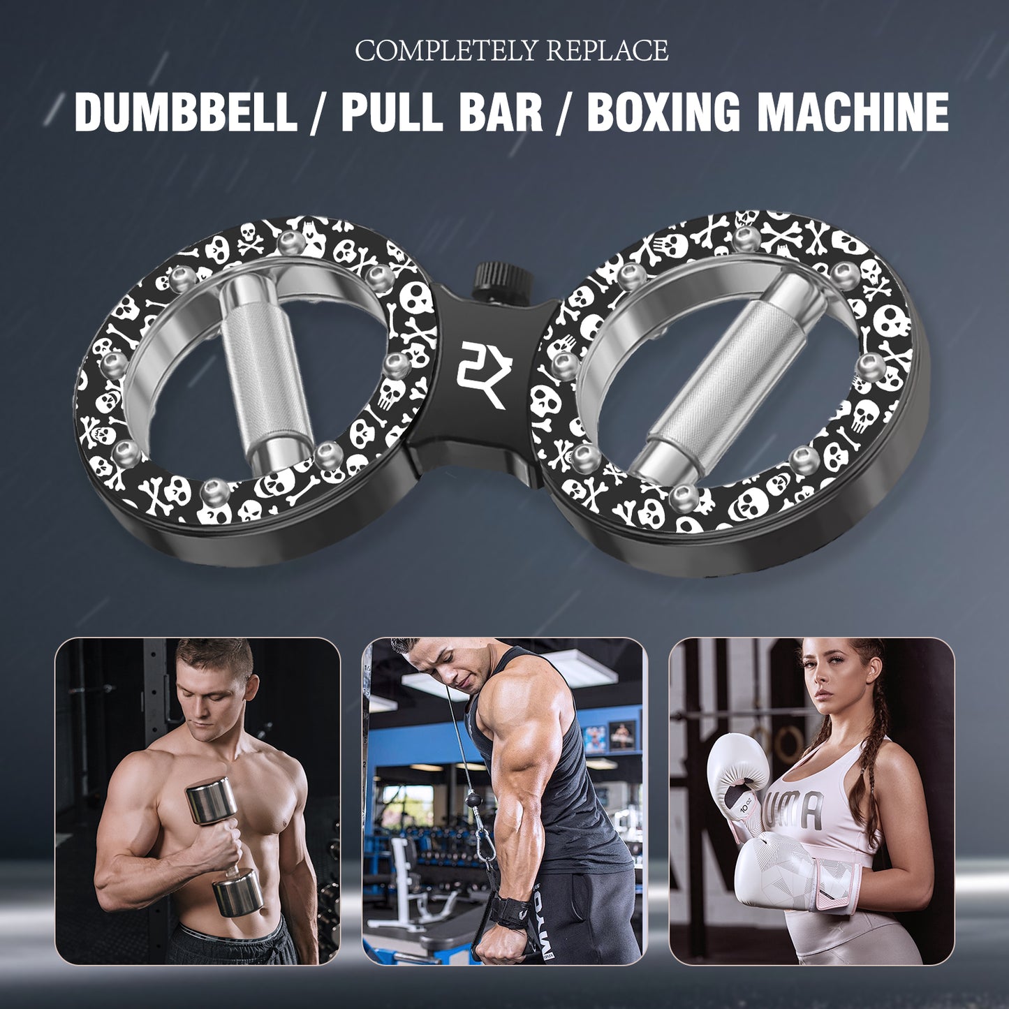 【SKULL】Spinning Rotator Burn Machine