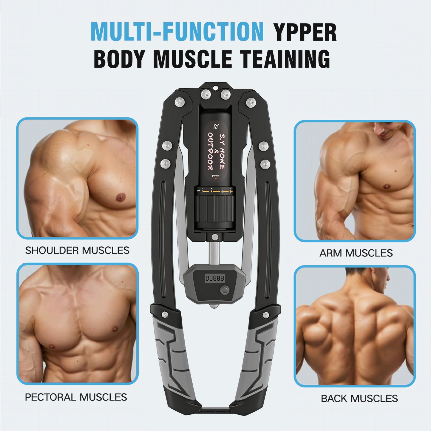 【Grey】S.Y. Hydraulicarm Exerciser