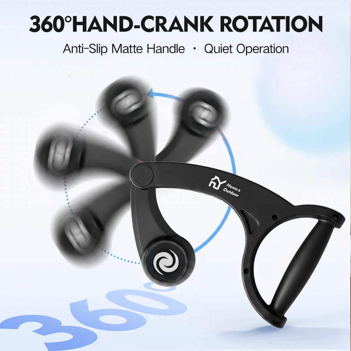【Black】Rotating Battle Rope