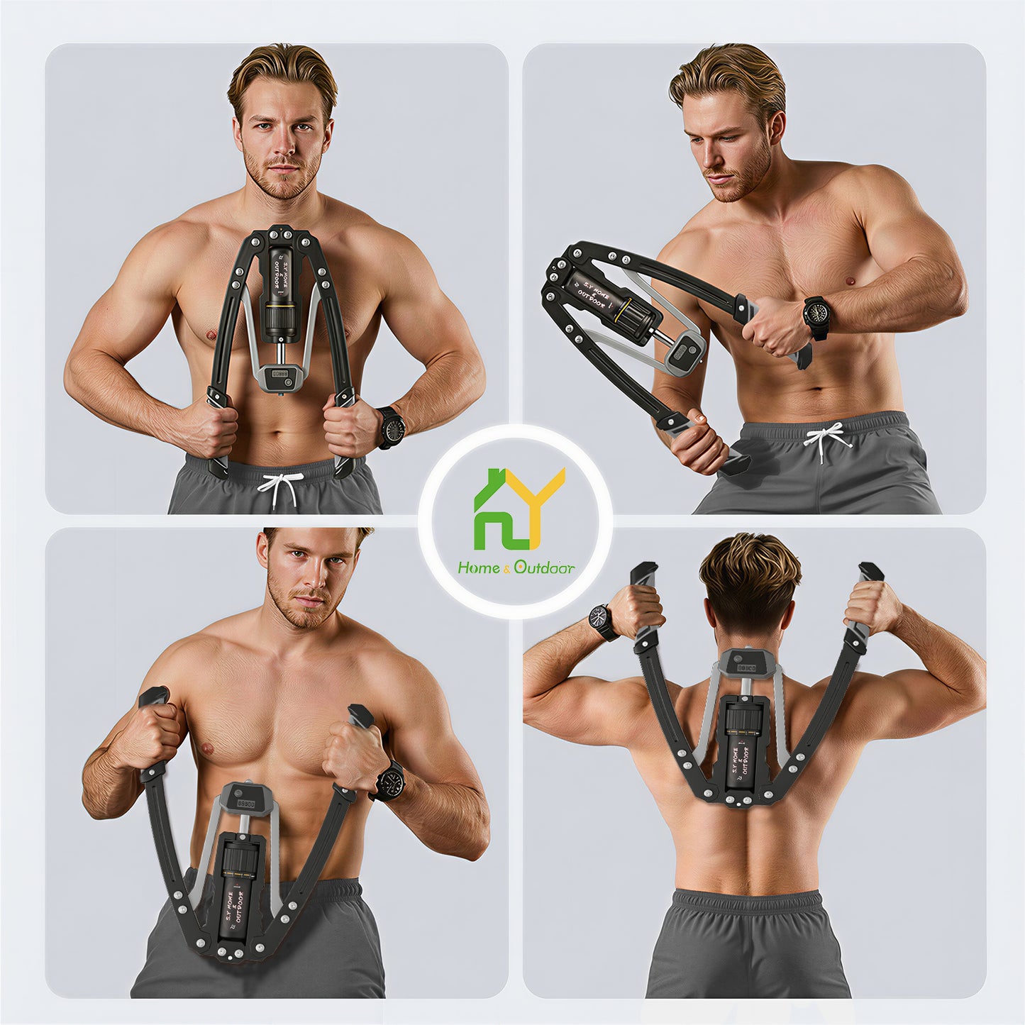 【Grey】S.Y. Hydraulicarm Exerciser