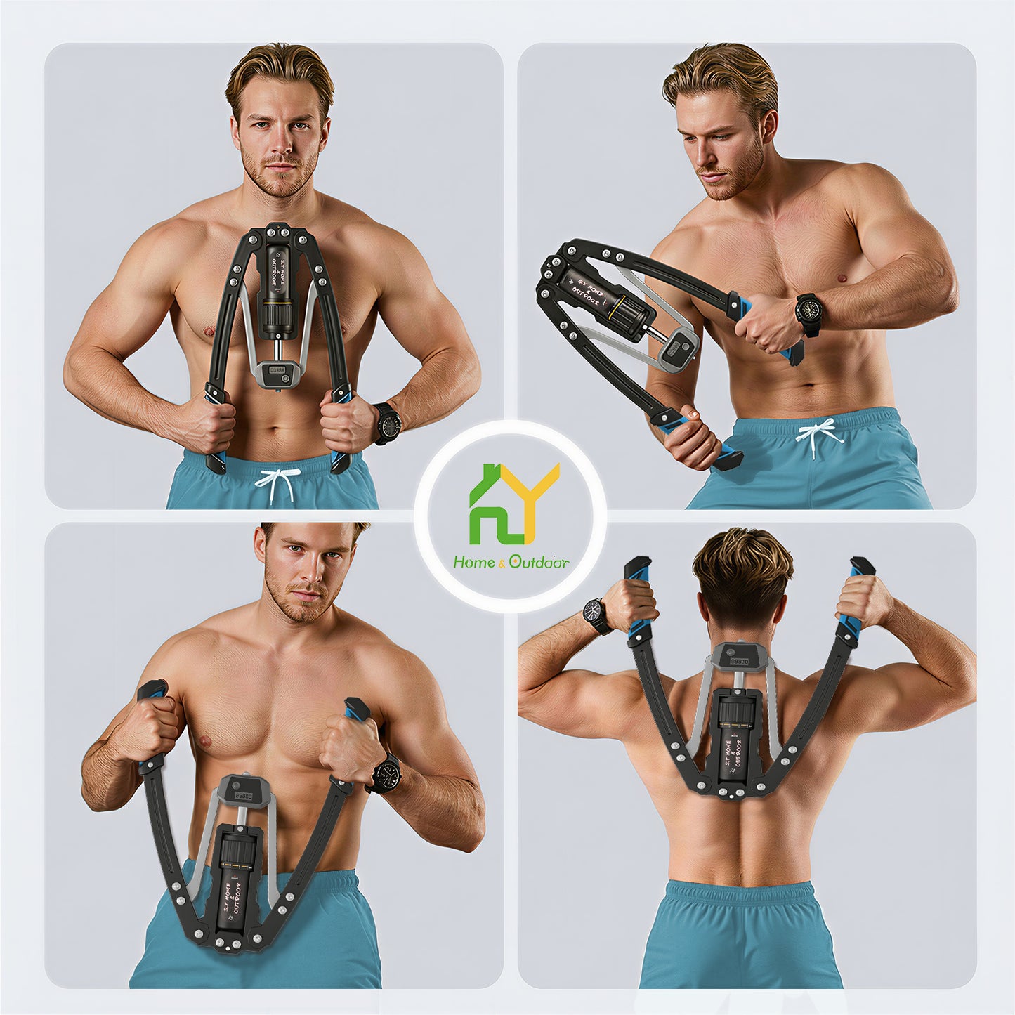 【Blue】S.Y. Hydraulicarm Exerciser