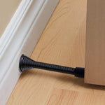 8/12 Pack Spring Door Stops with Low Mounted Rubber Bumper Tips