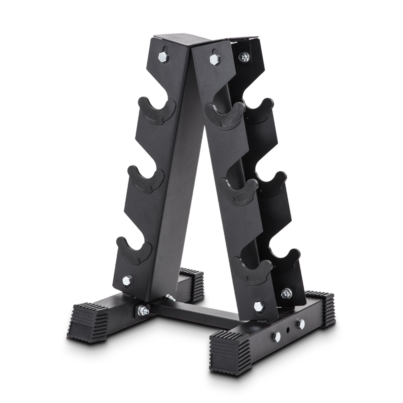 3 Tier Steel Dumbbell Weight Rack Stand Only, Suitable for Home Gym ...