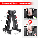 3 Tier Steel Dumbbell Weight Rack Stand