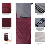 Sleeping Bag with Stuff Sack Lightweight Waterproof Camping Sleeping Bags