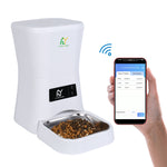 7L Automatic Cat Feeder Wi-Fi Enabled Smart Pet Feeder