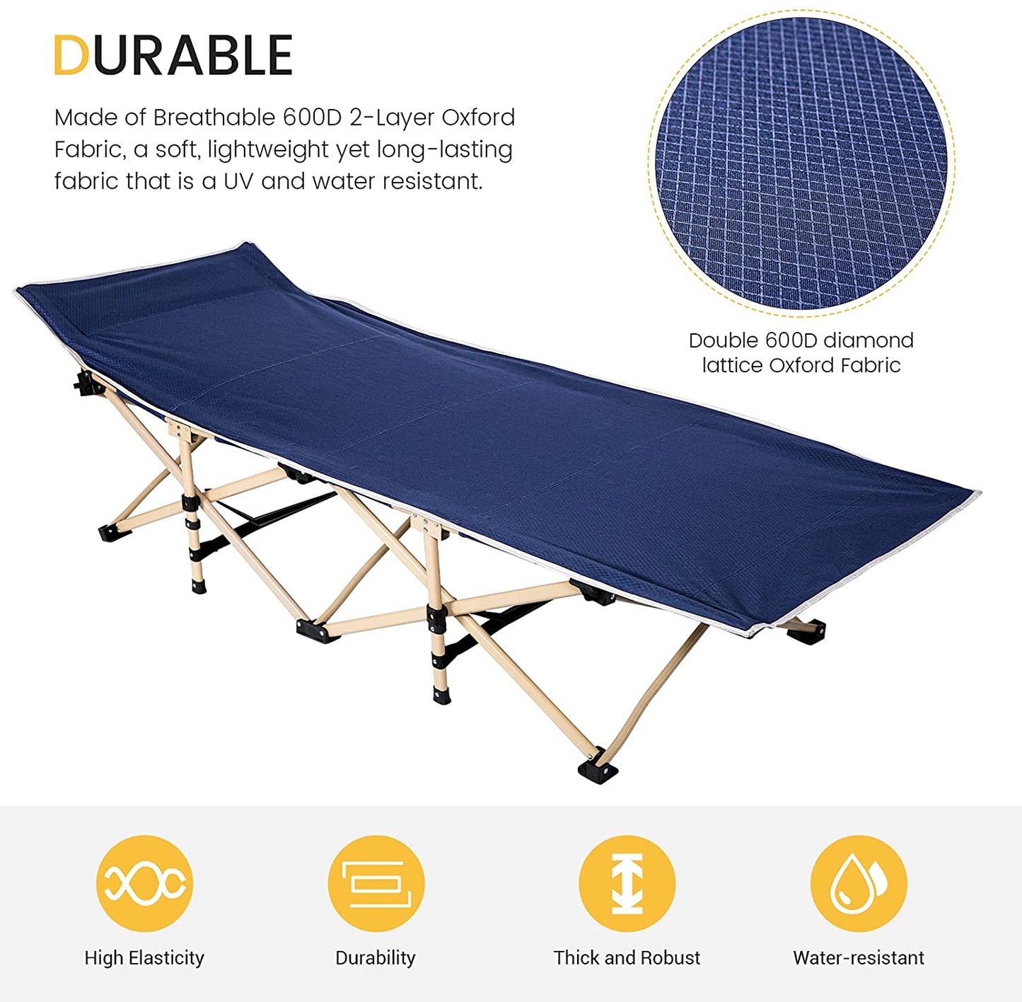S.Y. Home & Outdoor Folding Bed Camping Cot