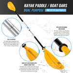 Kayak Paddle Aluminum Alloy Oars