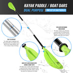 Kayak Paddle Aluminum Alloy Oars