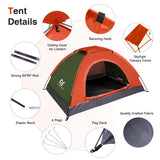 Lightweight Backpacking Spacious Camping Tent