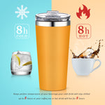 16oz Insulated Double-Walled 18/8 Stainless Steel Tumbler-Vacuum