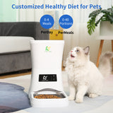 7L Automatic Cat Feeder Wi-Fi Enabled Smart Pet Feeder