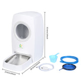 6L Automatic Cat Feeder Time Smart Pet Feeder