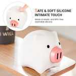 Silicone Cute Piggy Night Lamp