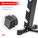 5 Tier Steel Dumbbell Weight Rack Stand