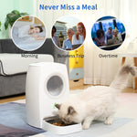 6L Automatic Cat Feeder Time Smart Pet Feeder