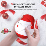 Cute Christmas Lamp Gift Silicone Eye Protection Night Lamp