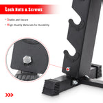 3 Tier Steel Dumbbell Weight Rack Stand