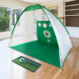 S.Y.  Golf Practice Net with Target Chipping Holes Hitting Golf Nets