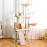 57¡± Cat Tree Tower for Indoor Cats Stand House Furniture