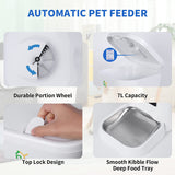 7L Automatic Cat Feeder Wi-Fi Enabled Smart Pet Feeder